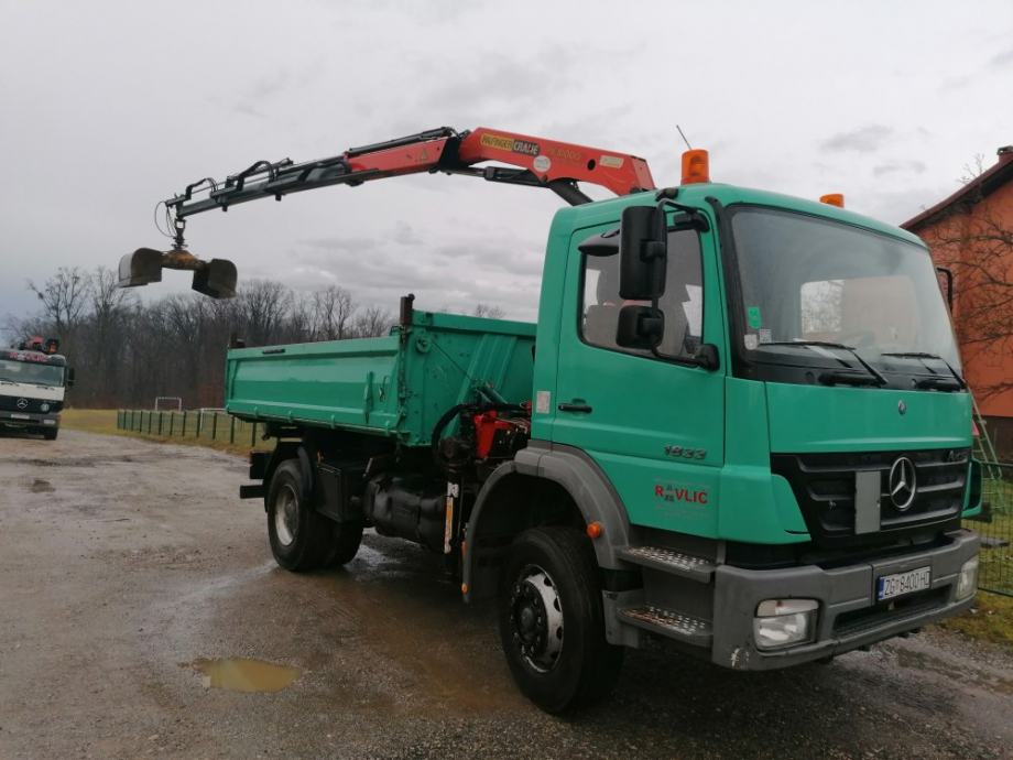 Фара mercedes axor