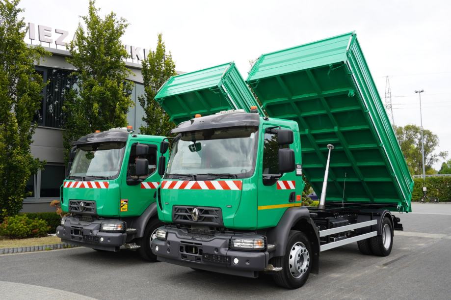 Renault D250 DTI 8 / 14t / NOVI 3-STRANI KIPER / 20 tisuća km /g.2022, 2022 god.