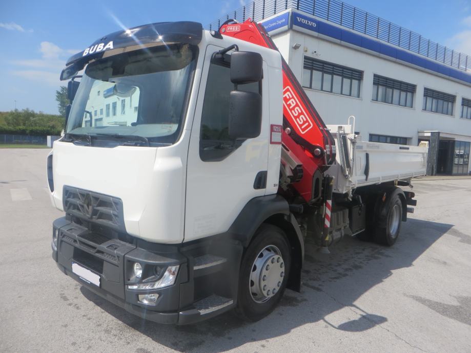 Renault D280 18T kiper kran -novo, 2022 god.