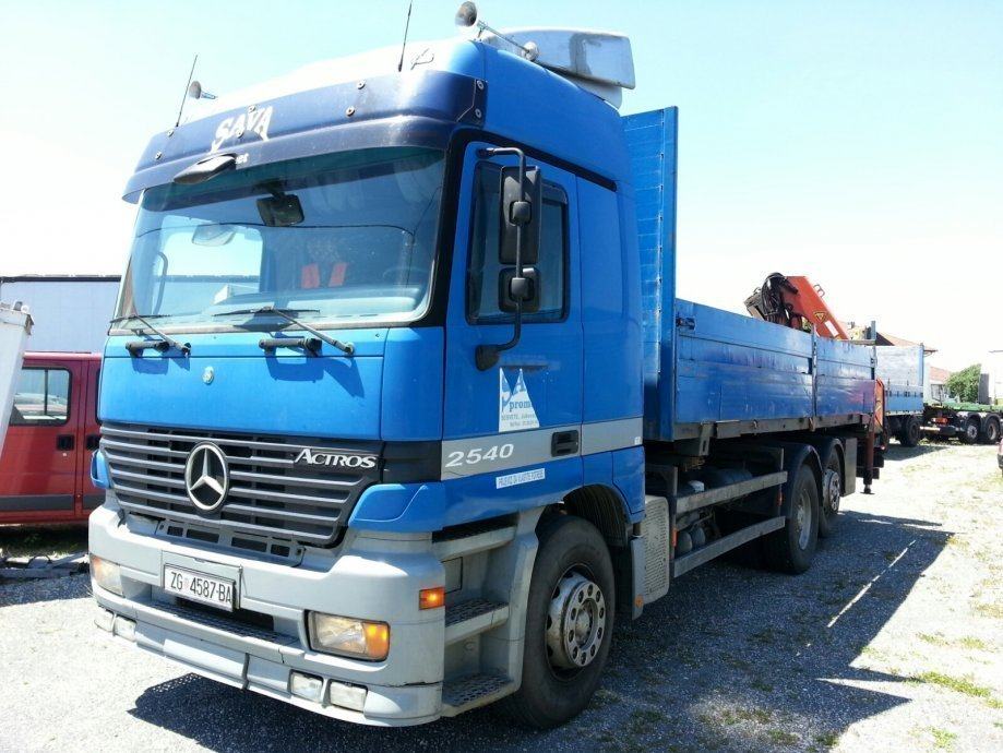 MERCEDES ACTROS 2540 L 6x2, 1997, 1997 god.