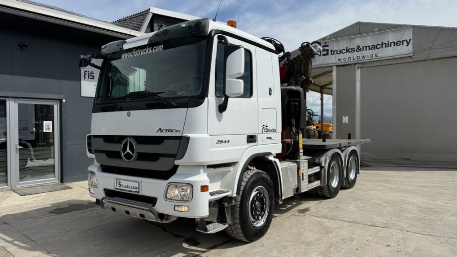 MERCEDES BENZ ACTROS 2644 6X4 DIZALICA FASSI F295, 2010 god.