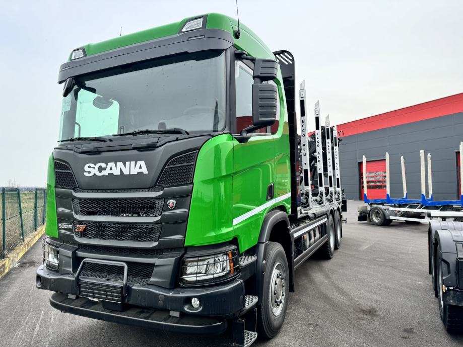 Šumarski kamion Scania 500 R, Loglift, 4 para štica, 2023 god.