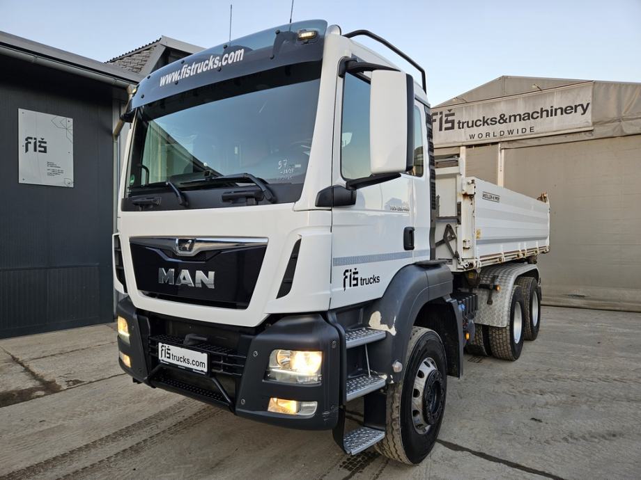 MAN TGS 26.460 6X4 MEILLER KIPAR - RETARDER, 2018 god.