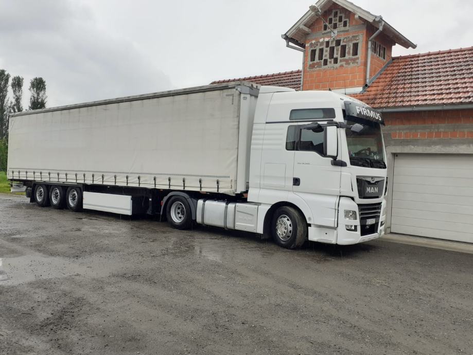 MAN TGX 500, 2019 god.