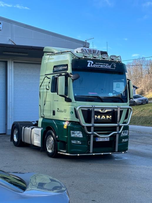 MAN TGX 580, 2018 god.