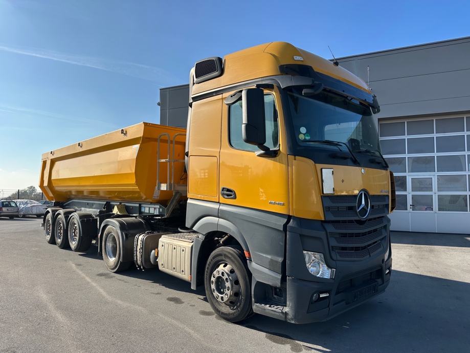 MERCEDES ACTROS 1846 HIDRAULIKA + SCHWARZMULLER KIPERICA, 2019 god.