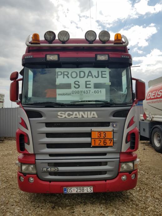 SCANIA R 420 LA 4X2 MNA - ADR, 2005 god.