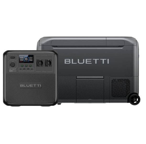 BLUETTI AC180T Solar Portable Power + Multicooler Camping Fridge