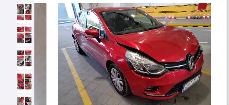 Renault Clio 1,2 2016G karambol u voznom stanju prodajem...