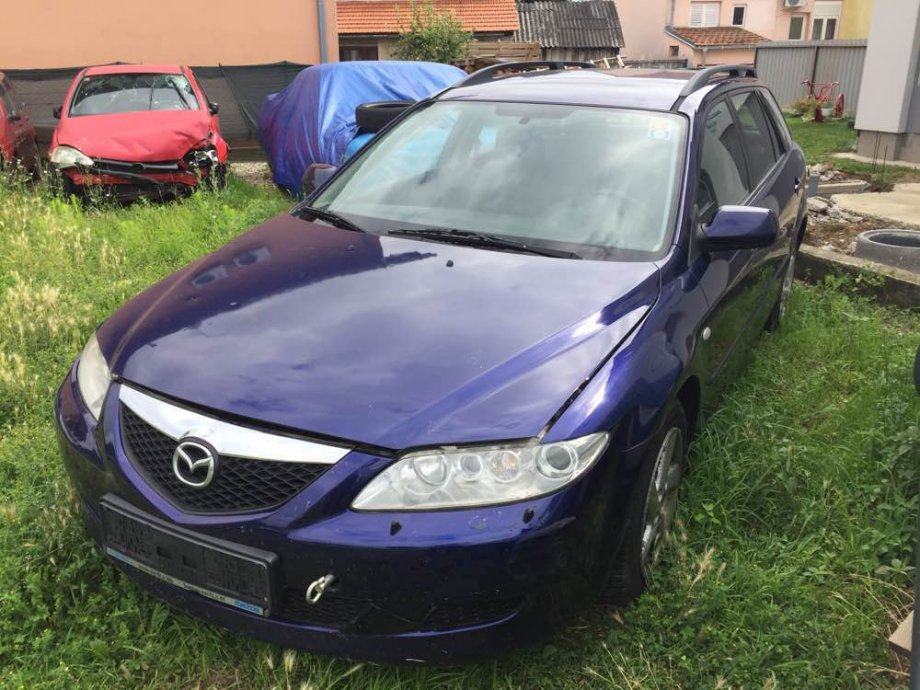 Фото mazda 6 2005 года темно серого цвета