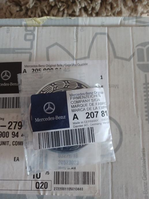 ***MERCEDES-BENZ***ZNAK/EMBLEM A2078170316* A/B/SLK/CLK/GLC/SL/ML/GLE