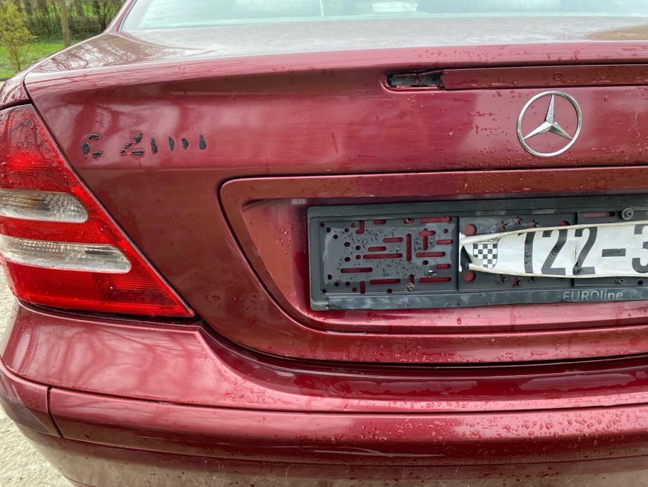 Mercedes W C Klasa Gepek Vrata Zadnja Hauba