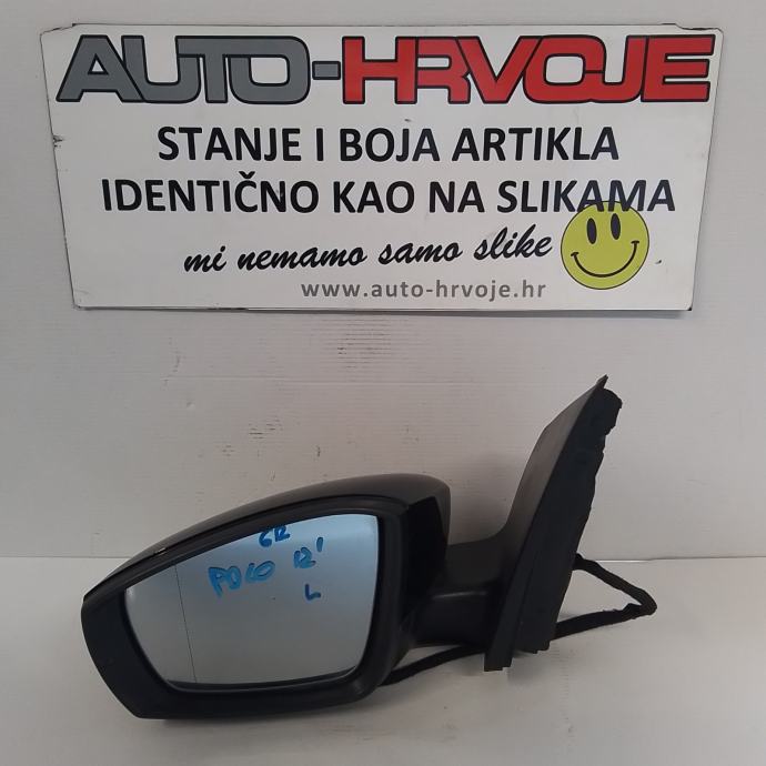 Retrovizor VW Polo 6R 2009-2014 / lijevi / E9024483