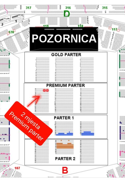 Andre Rieu koncert, PREMIUM PARTER- Arena Zagreb 25.11.2022