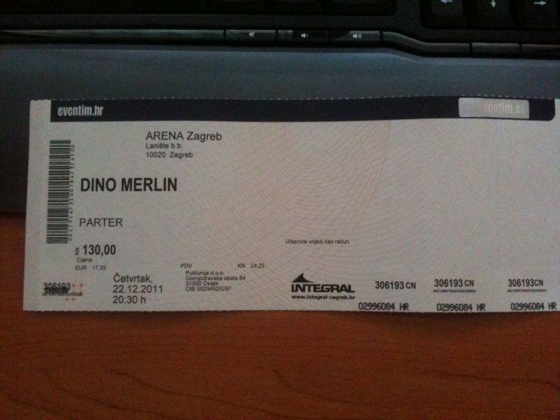 DINO MERLIN - ARENA Zagreb (22.12.)