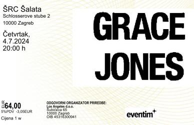 Grace Jones - 2 karte
