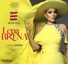 Lepa Brena 10.12.2024. Arena Zagreb - 2 karte