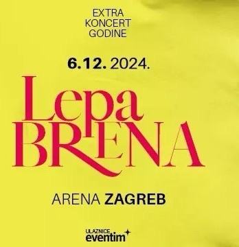 LEPA BRENA U ARENI ZAGREB 06.12.2024. (FAN PIT SEKTOR x2)