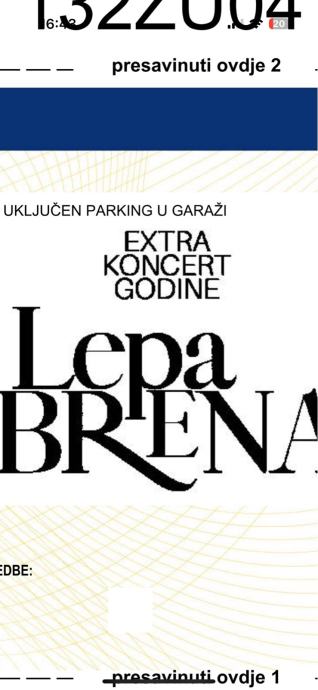 Lepa Brena karta