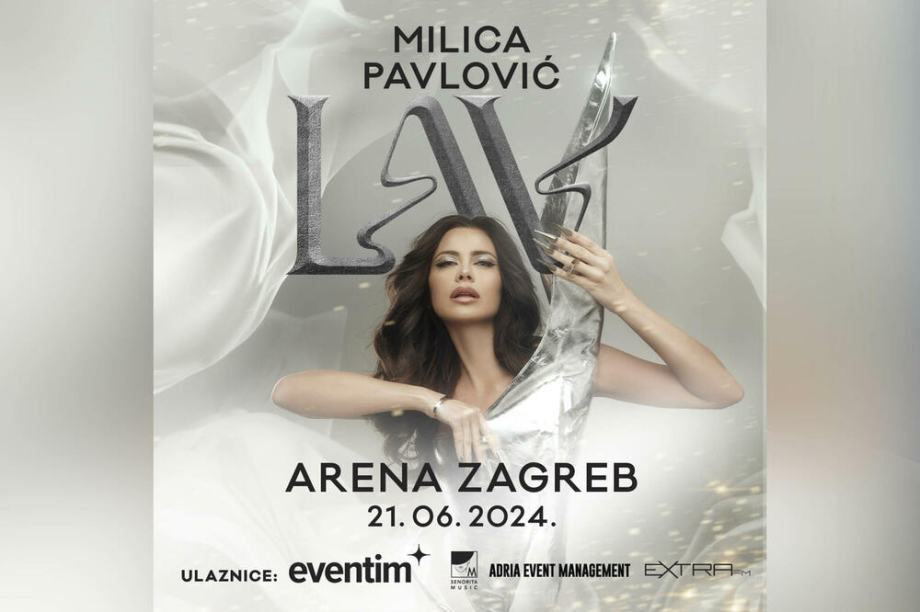 Milica Pavlović 21.6.2024. FANPIT dvije karte @Arena Zagreb