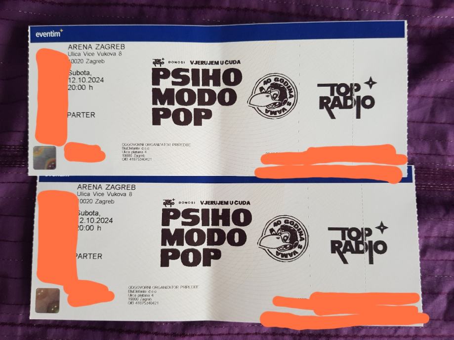 PSIHO MODO POP - Arena Zagreb 12.10.