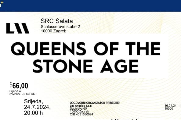 Queens of the Stone Age, Zagreb, 24.7.