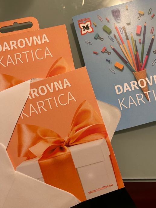 Muller darovna kartica 85€