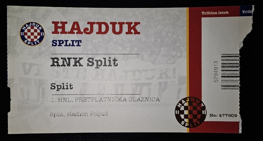 HAJDUK- RNK SPLIT