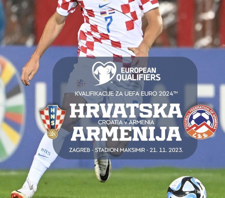 Hrvatska Armenija karta zapad gore 50€