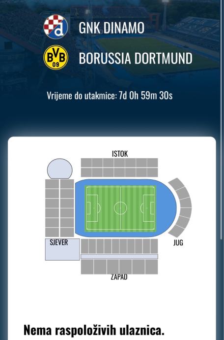 Karte dinamo borussia dortmund