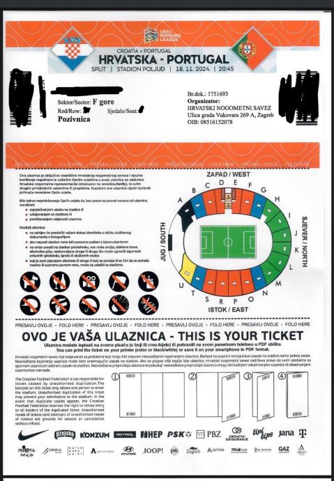 Liga nacija Split Poljud Hrvatska-Portugal 18.11
