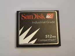 512MB SanDisk Industrial Grade CF CompactFlash