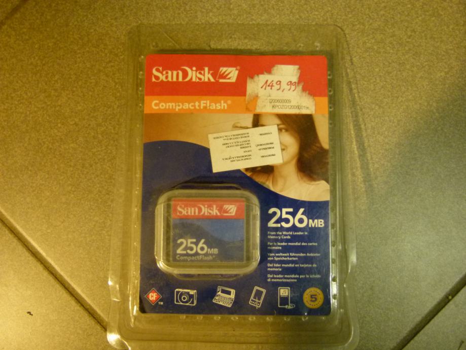 COMPACT FLASH 256 MB