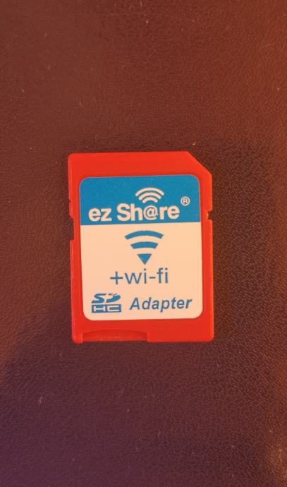 ezShare WiFi adapter za memorijsku karticu + MicroSD 8GB