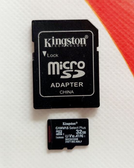 Kingston / 32GB / Memorijska kartica