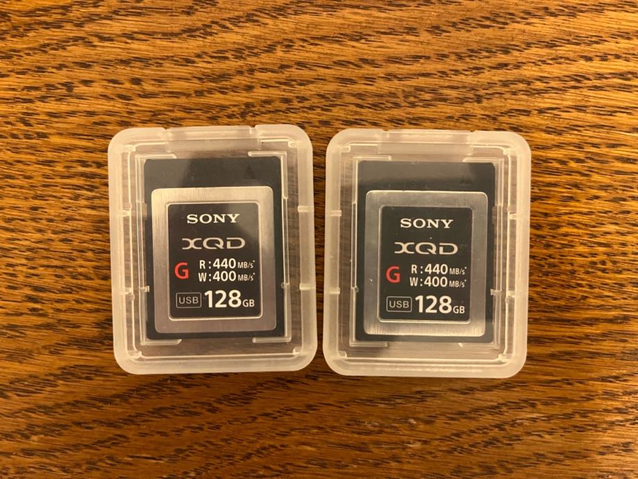 Sony XQD 128 GB (2 komada)