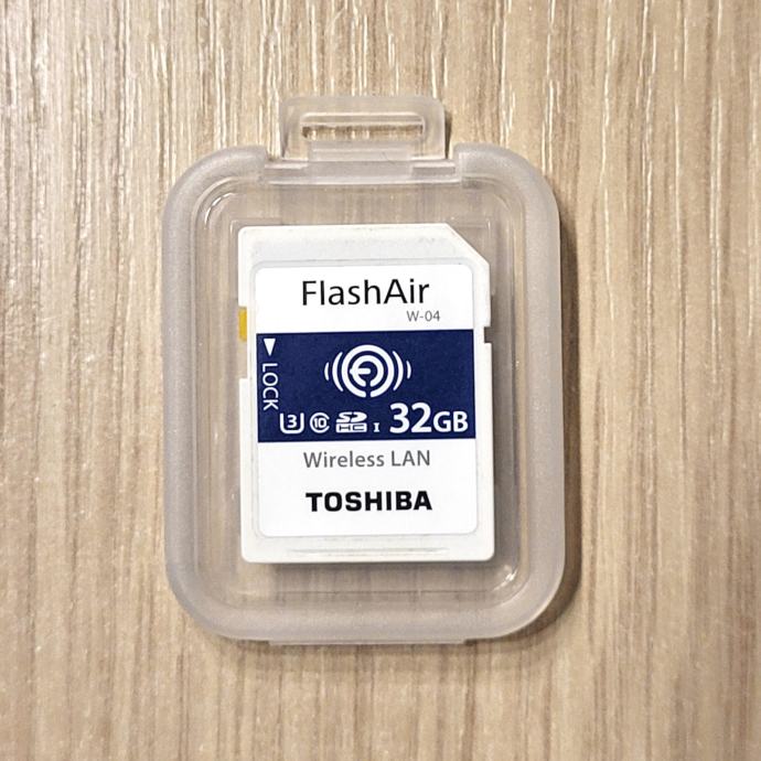 Toshiba FlashAir Wireless W-04 SD Card 32GB