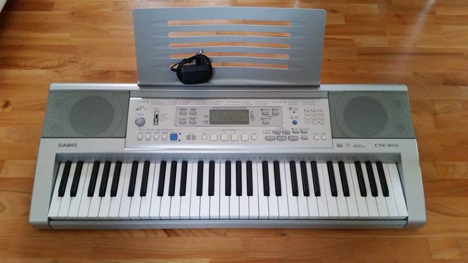 CASIO KEYBOARD CTK-810 + TORBA