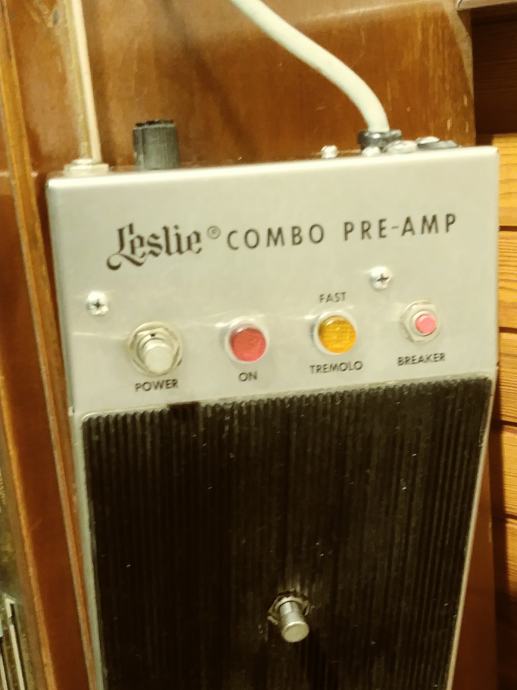 Leslie combo preamp