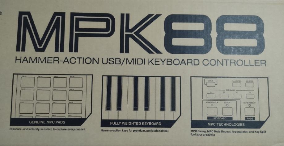 AKAI MPK88 ( Midi Klavijatura / Kontroler )