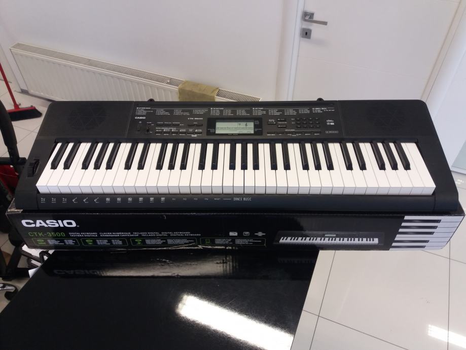 Casio ctk 3500 как подключить к компьютеру