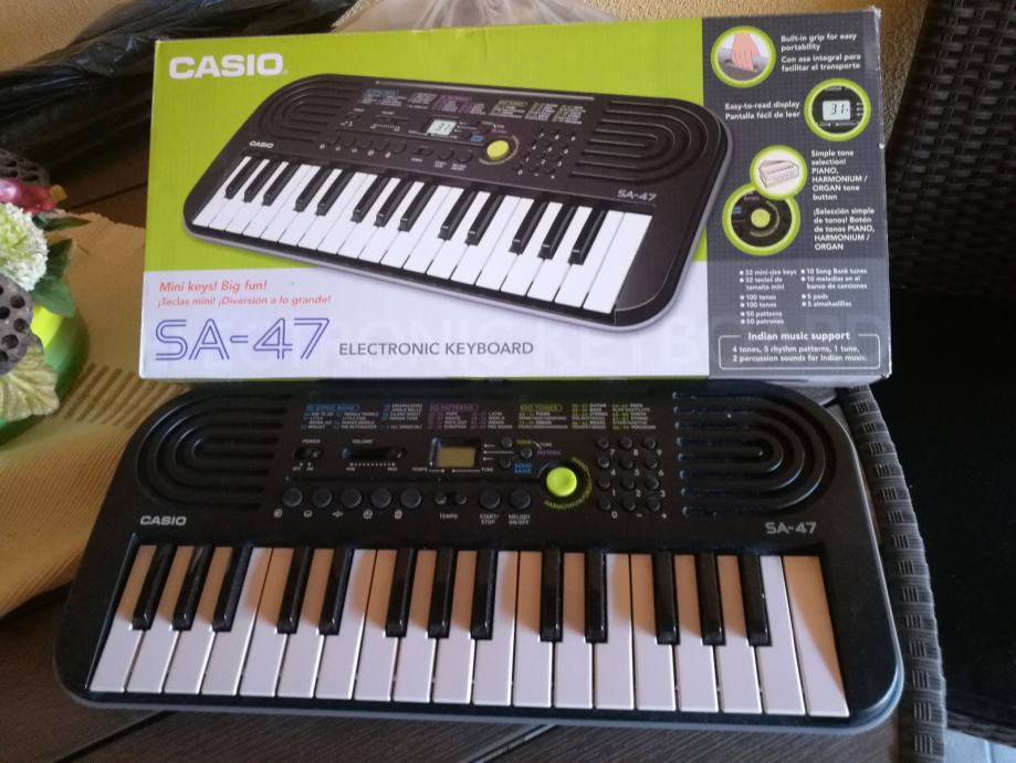 Casio SA-47 klavijatura