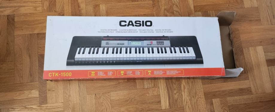 Casio CTK-1500 klavijature