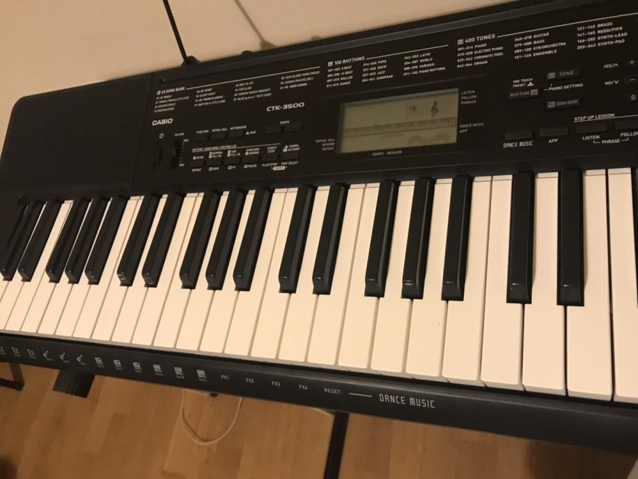 Casio ctk 3500 как подключить к компьютеру