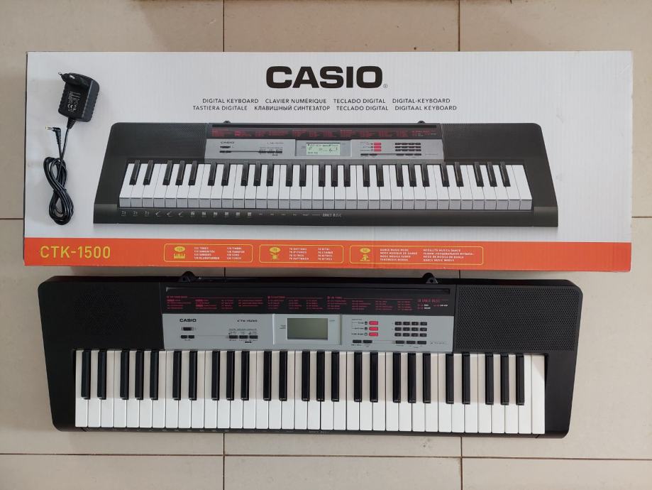 Casio klavijatura CTK-1500 (prijenosna)