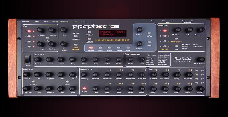 Dave Smith Instruments Prophet 08 desktop/rack