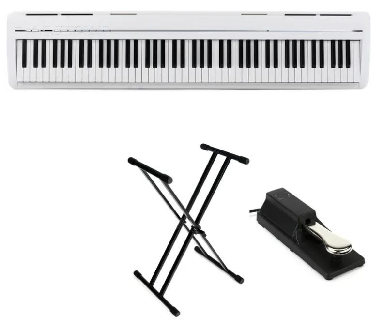 Digital Piano Kawai ES 110  Snow White, Torba, Stalak