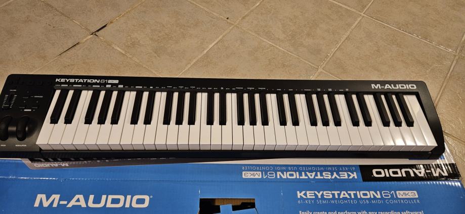 Midi klavijatura M-audio Keystation 61 MK3