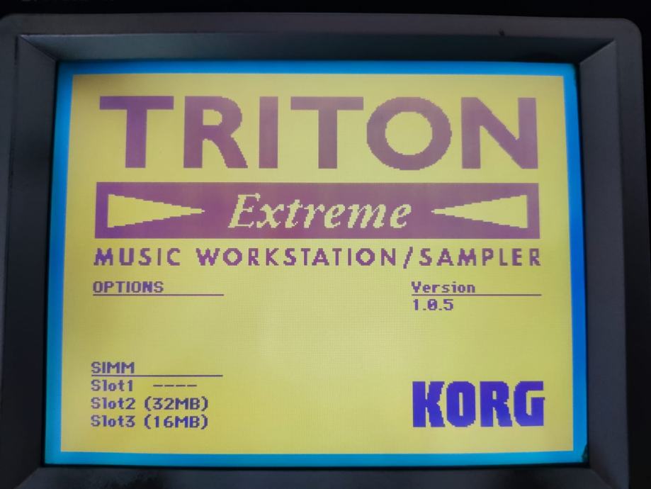 Korg Triton Extreme