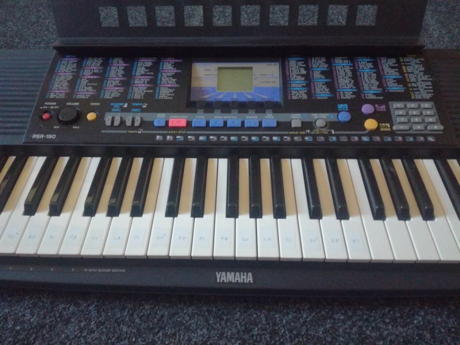  Yamaha  psr  190 